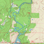 United States Geological Survey Ladysmith SE, WI (1971, 24000-Scale) digital map