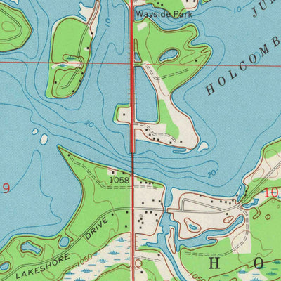United States Geological Survey Ladysmith SE, WI (1971, 24000-Scale) digital map