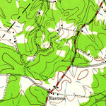 United States Geological Survey Ladysmith, VA (1942, 24000-Scale) digital map