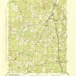 United States Geological Survey Ladysmith, VA (1942, 31680-Scale) digital map