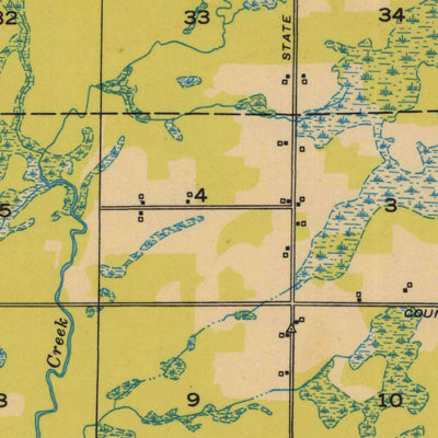 United States Geological Survey Ladysmith, WI (1950, 48000-Scale) digital map