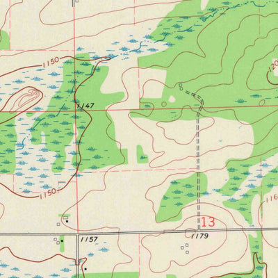 Ladysmith, WI (1971, 24000-Scale) Map by United States Geological ...