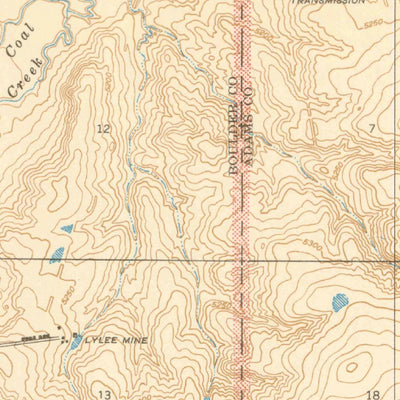 United States Geological Survey Lafayette, CO (1940, 31680-Scale) digital map