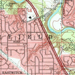 United States Geological Survey Lafayette East, IN (1998, 24000-Scale) digital map