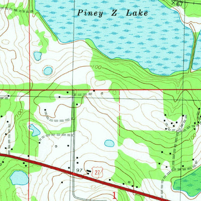 United States Geological Survey Lafayette, FL (1982, 24000-Scale) digital map