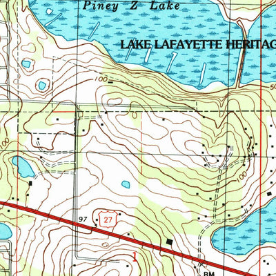 United States Geological Survey Lafayette, FL (1999, 24000-Scale) digital map