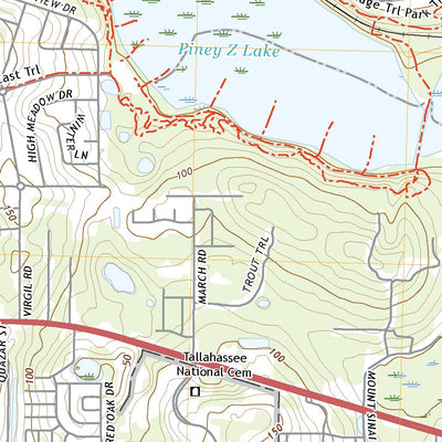 United States Geological Survey Lafayette, FL (2021, 24000-Scale) digital map