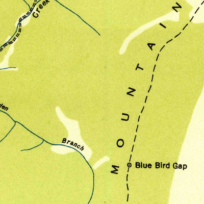 United States Geological Survey Lafayette, GA (1936, 24000-Scale) digital map