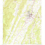 United States Geological Survey Lafayette, GA (1946, 24000-Scale) digital map