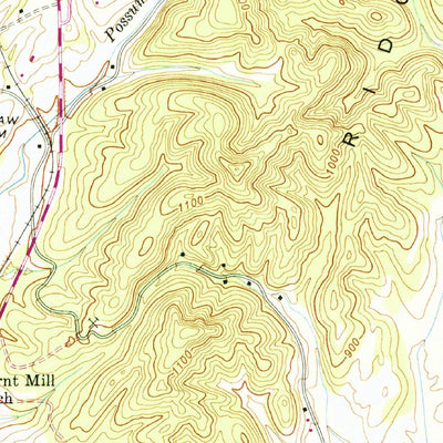 United States Geological Survey Lafayette, GA (1946, 24000-Scale) digital map