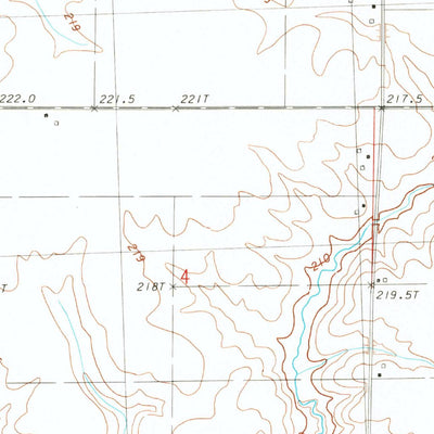United States Geological Survey Lafayette, IL (1983, 24000-Scale) digital map