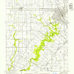 United States Geological Survey Lafayette, LA (1954, 31680-Scale) digital map