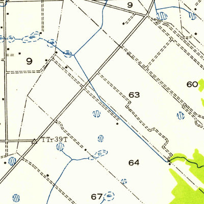 United States Geological Survey Lafayette, LA (1954, 31680-Scale) digital map