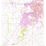 United States Geological Survey Lafayette, LA (1955, 24000-Scale) digital map