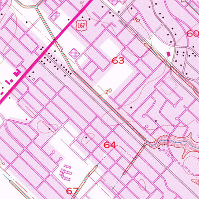 United States Geological Survey Lafayette, LA (1955, 24000-Scale) digital map