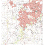 United States Geological Survey Lafayette, LA (1983, 24000-Scale) digital map