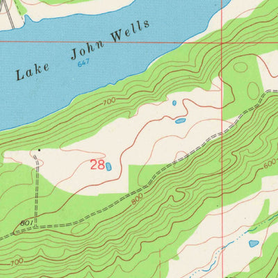 United States Geological Survey Lafayette, OK (1968, 24000-Scale) digital map