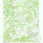 United States Geological Survey Lafayette, TN (1958, 24000-Scale) digital map