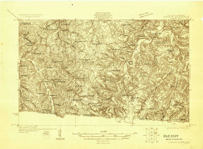 United States Geological Survey Lafayette, TN-KY (1928, 48000-Scale) digital map