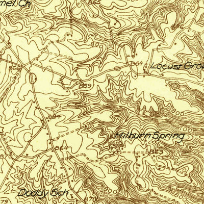 United States Geological Survey Lafayette, TN-KY (1928, 48000-Scale) digital map