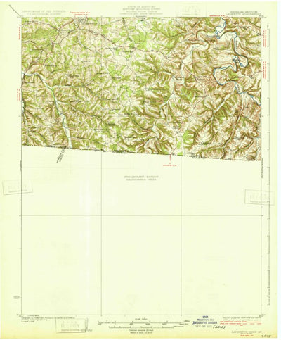 United States Geological Survey Lafayette, TN-KY (1931, 62500-Scale) digital map