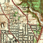 United States Geological Survey Lafayette West, IN (1942, 24000-Scale) digital map