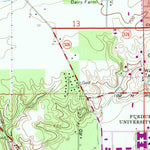United States Geological Survey Lafayette West, IN (1961, 24000-Scale) digital map