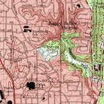 United States Geological Survey Lafayette West, IN (1998, 24000-Scale) digital map