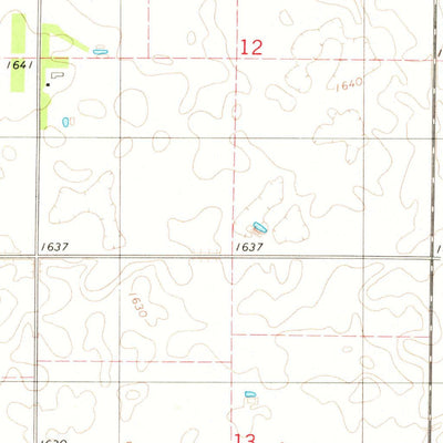 United States Geological Survey Laffey Lake, SD (1979, 24000-Scale) digital map
