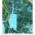 United States Geological Survey Lafitte, LA (1973, 24000-Scale) digital map