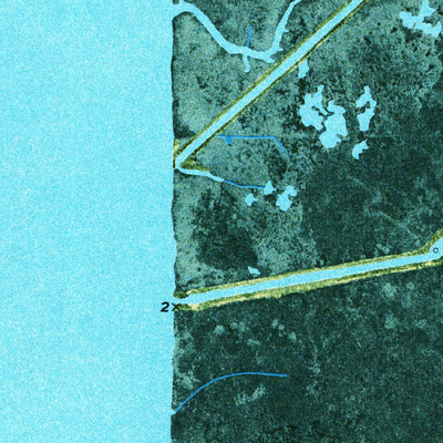 United States Geological Survey Lafitte, LA (1973, 24000-Scale) digital map