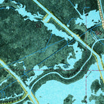 United States Geological Survey Lafitte, LA (1973, 24000-Scale) digital map