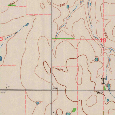 United States Geological Survey Lafontaine, KS (1963, 24000-Scale) digital map