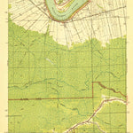 United States Geological Survey Lagan, LA (1940, 31680-Scale) digital map