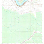 United States Geological Survey Lagan, LA (1962, 24000-Scale) digital map
