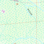 United States Geological Survey Lagan, LA (1962, 24000-Scale) digital map