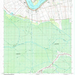 United States Geological Survey Lagan, LA (1998, 24000-Scale) digital map