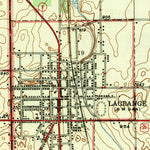 United States Geological Survey Lagrange, IN (1947, 24000-Scale) digital map