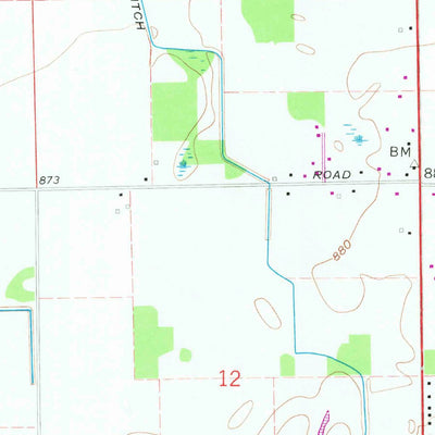 United States Geological Survey Lagrange, IN (1960, 24000-Scale) digital map