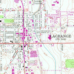 United States Geological Survey Lagrange, IN (1960, 24000-Scale) digital map