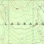United States Geological Survey Lagrange, ME (1983, 24000-Scale) digital map