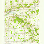 United States Geological Survey Lagro, IN (1950, 24000-Scale) digital map