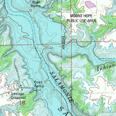 United States Geological Survey Lagro, IN (1969, 24000-Scale) digital map