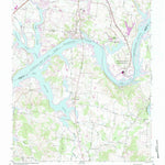 United States Geological Survey Laguardo, TN (1955, 24000-Scale) digital map