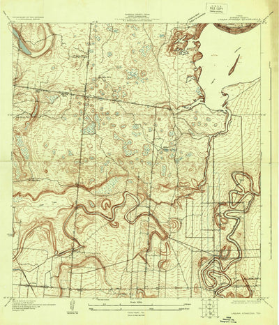 United States Geological Survey Laguna Atascosa, TX (1930, 24000-Scale) digital map