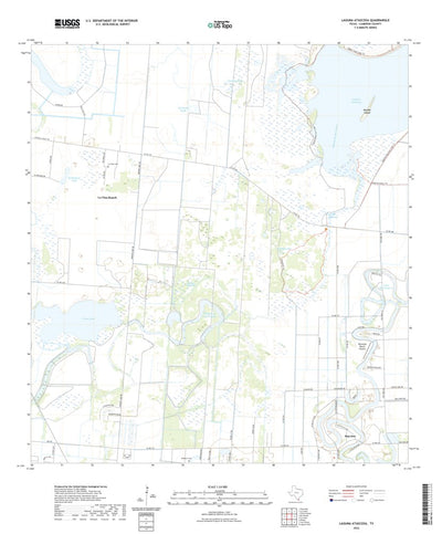 United States Geological Survey Laguna Atascosa, TX (2022, 24000-Scale) digital map