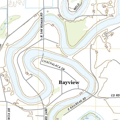 United States Geological Survey Laguna Atascosa, TX (2022, 24000-Scale) digital map