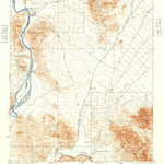 United States Geological Survey Laguna, AZ-CA (1929, 62500-Scale) digital map