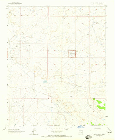 United States Geological Survey Laguna Castillo, NM (1963, 24000-Scale) digital map