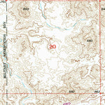 United States Geological Survey Laguna Dam, AZ-CA (1955, 24000-Scale) digital map